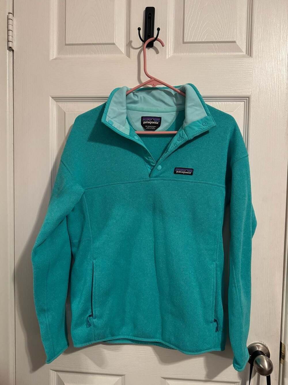 Patagonia Women's Lightweight Better Sweater Marsupial Pullover Teal
